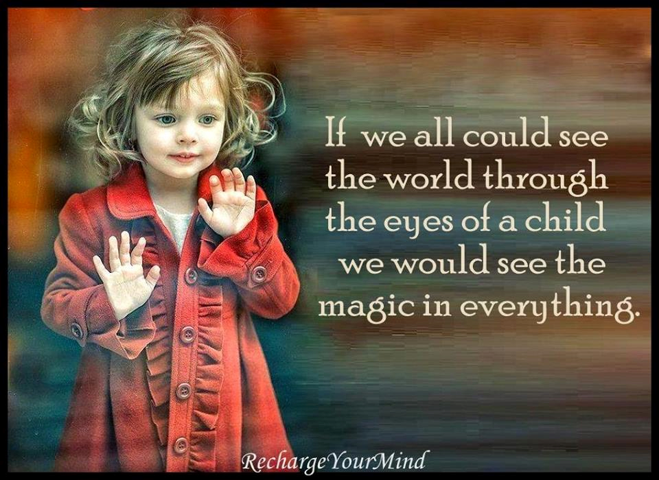10MillionMiler's tweet image. If We Could All See The World... @10MillionMiler #quote #children #inspiration #love #magic RT @gede_prama
