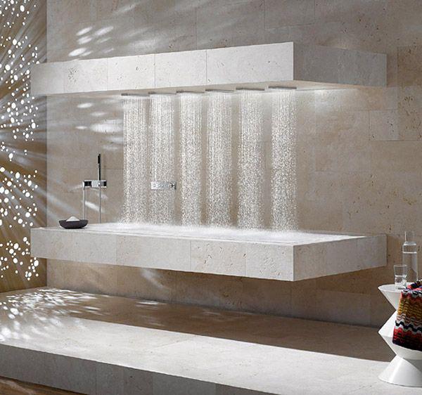 25 cool shower designs that will leave you wanting more. #interiordesign hubs.ly/H0162KL0