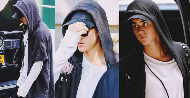 biebersmaniabr's tweet image. CANDIDS: Justin Bieber deixando estúdio após entrevista e mais em Nova Iorque: biebermania.com.br/justinbieberbr…