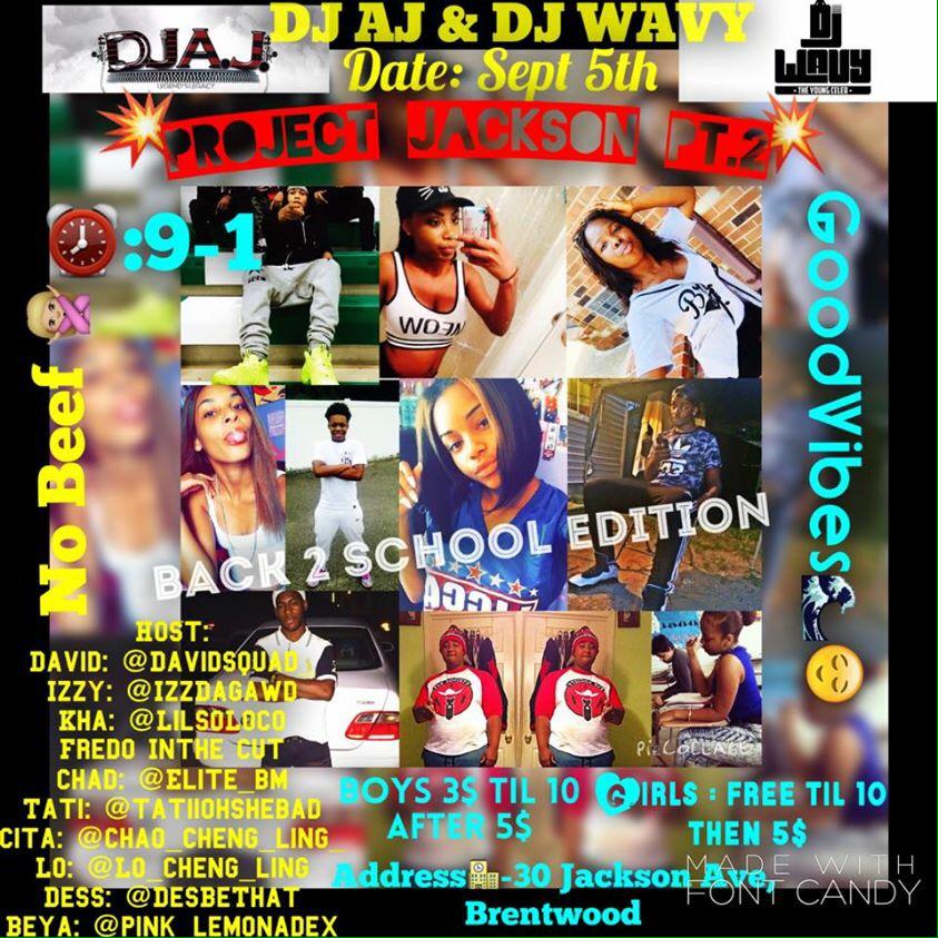 OfficialDjSoSa's tweet photo. SEPT 5TH JACKSON IS BACK it's a fucking MOVIE 😈🔥 MUSIC BY: @_DJAJ  &amp; @therealdjwavy 😱😈🔥 LONG ISLAND STAND UP 🔥😈 http://t.co/yQshqDyUGH