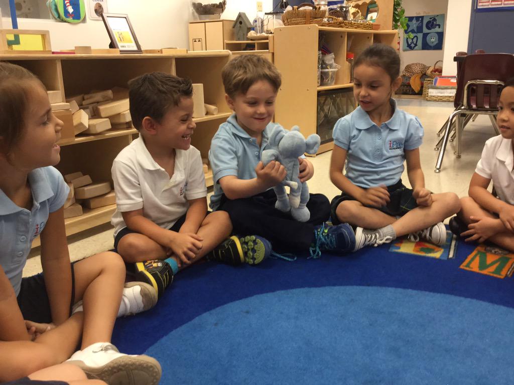 SairaMir3's tweet image. Pre-K day 2 was fun too. We did sign-in sheets, circle time, snack,& met Willaby Wallaby!#classroutine
