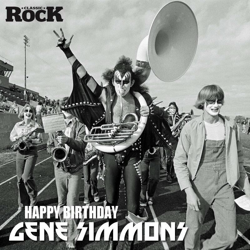 Happy 66th birthday Gene Simmons 