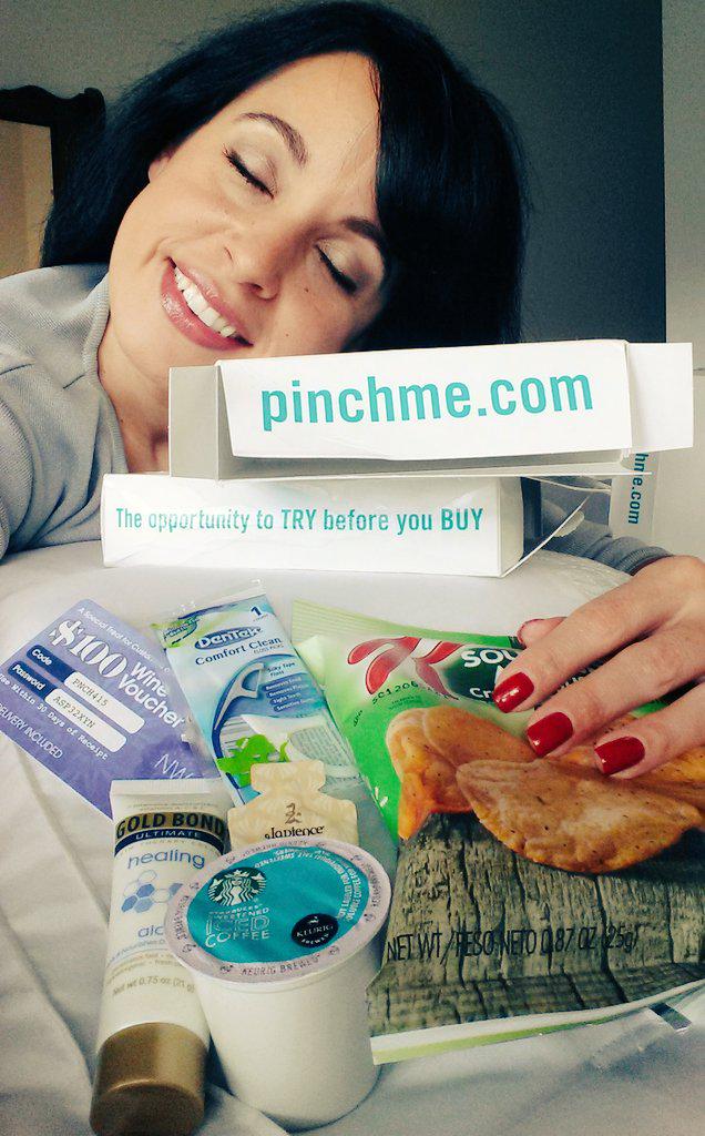 Who else is dreaming of the next @pinchme #SampleTuesday? I can't wait! #pinchme #PINCHerMoments #happyPINCHer