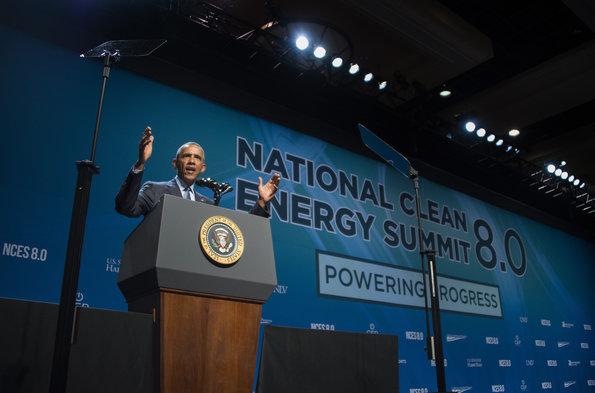 Barack Obama announces loan guarantees worth $1 billion for research projects into renewables econ.st/1MQYXwK