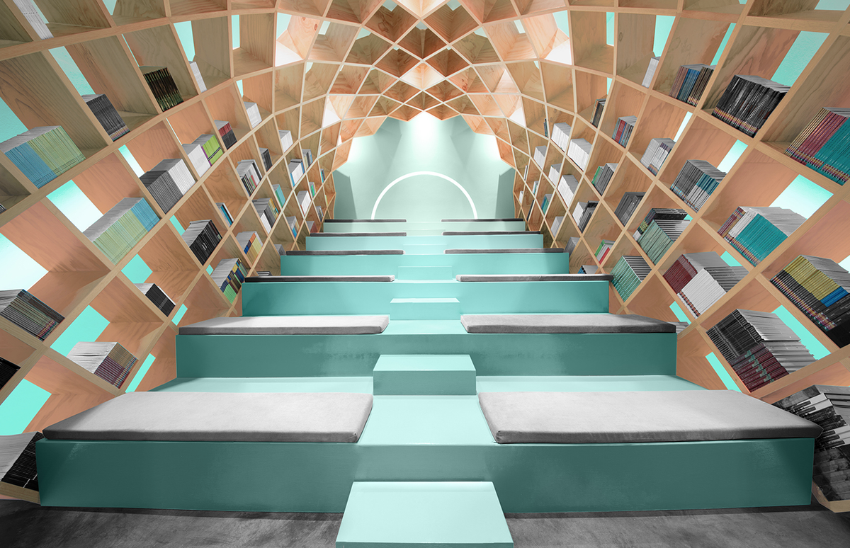 GremioDiseno's tweet photo. Mira la librería de Conarte diseñada por @anagramastudio y te darán ganas de leer otra vez http://t.co/lkHC1WLDZt http://t.co/DChF7Pxljh