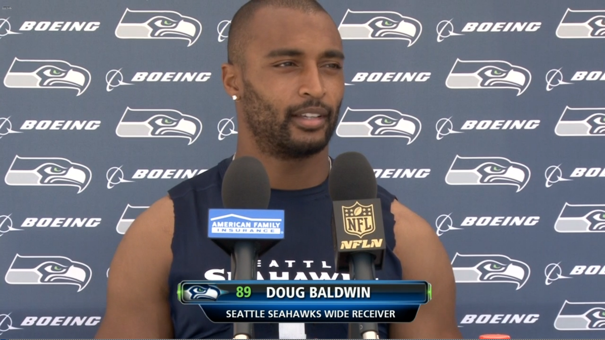 Seahawks's tweet image. WR @DougBaldwinJr discussed what he's seen from the Seahawks DB's in the preseason.

VIDEO [shwks.com/6qay]