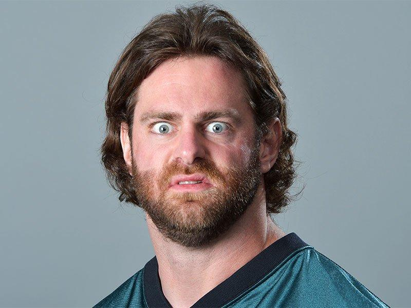 EricNews8's tweet photo. Why did @Broncos pay 4 million to a 33 year-old veteran Guard? Because he looks like this..AAHHH!  #KeepingPeytonSafe http://t.co/wvAhVytmWE