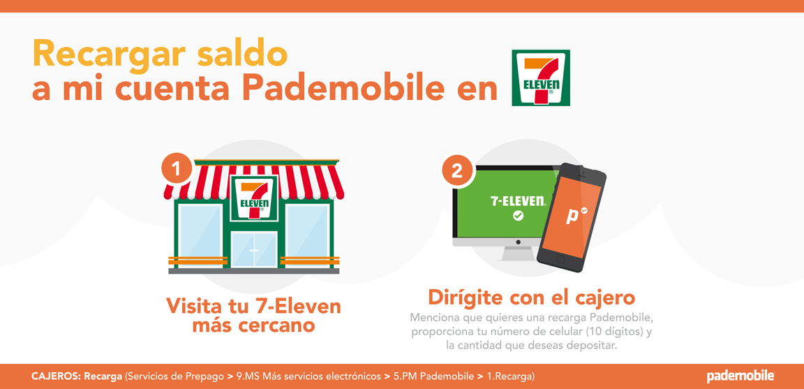 billibmx's tweet photo. Cuando recargas tu saldo @Pademobile en @7ElevenMexico no pagas comisiones! Qué esperas, hay en todos lados! http://t.co/nFrlsyPSBn