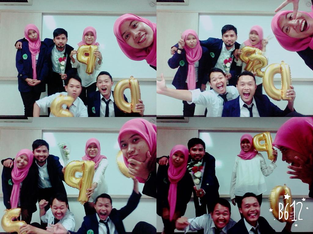 Alhamdulillah tepat target dapet gelar S.Pd 😄😄