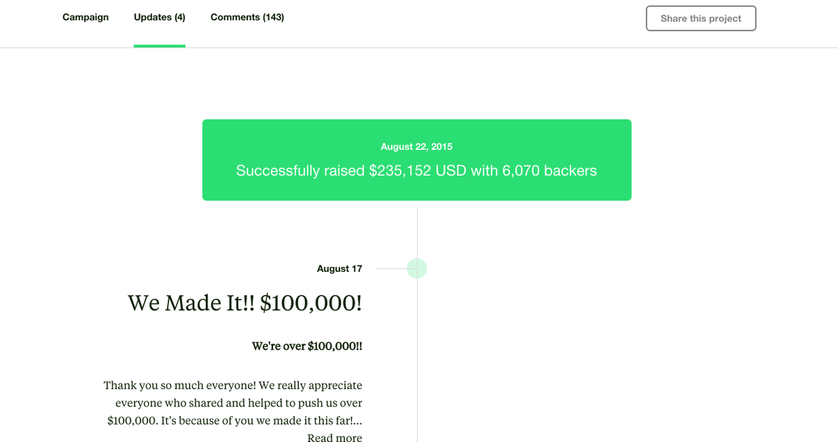 We passed $200,000!! Thank you so much to everyone who helped back our project!

Remember you can still Pre-Order!