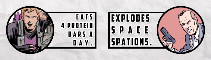 DontHailHydra's tweet image. “Badasses, much.”

[@HotGuyHawkeye.]