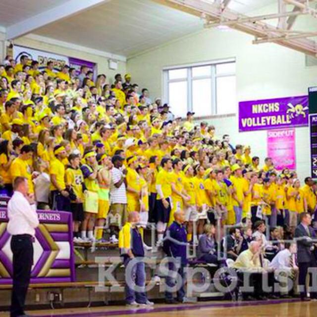 Everyone needs to follow @LNHSEaglesNest - this is the new, official account for our student section! #NORTHNATION