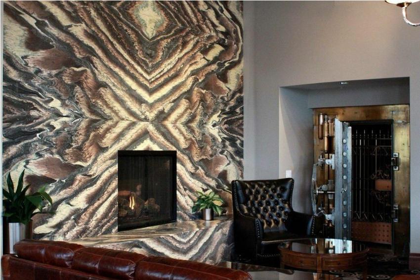 If this fireplace isn't a talking point, we don't know what is. See this piece and... bit.ly/1FrxKvV