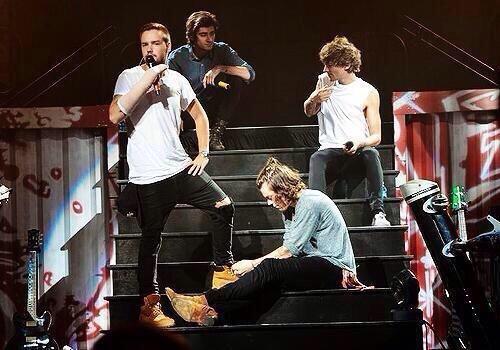 If you are lookin down....I will be there...to tie your shoes!