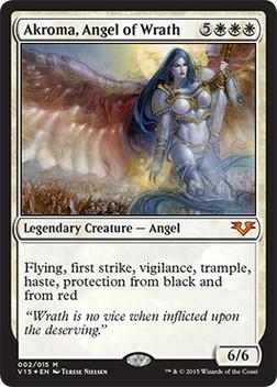 商品情報】『From the Vault: Angels』には《怒りの天使アクローマ