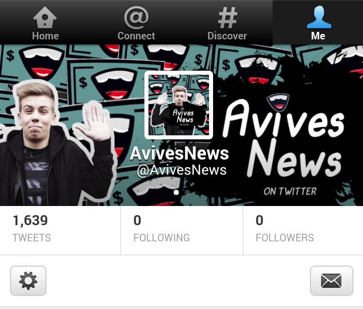 AvivesNews's tweet photo. Guten Morgen 😊
Ich hab' also 0 Follower und folge 0 Leuten, alles klar Twitter 😅 http://t.co/Z25vptyPDp