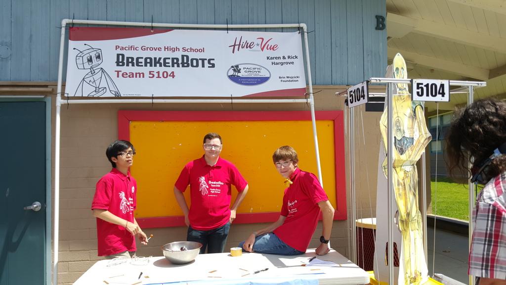 Our super 
cool booth at Club rush