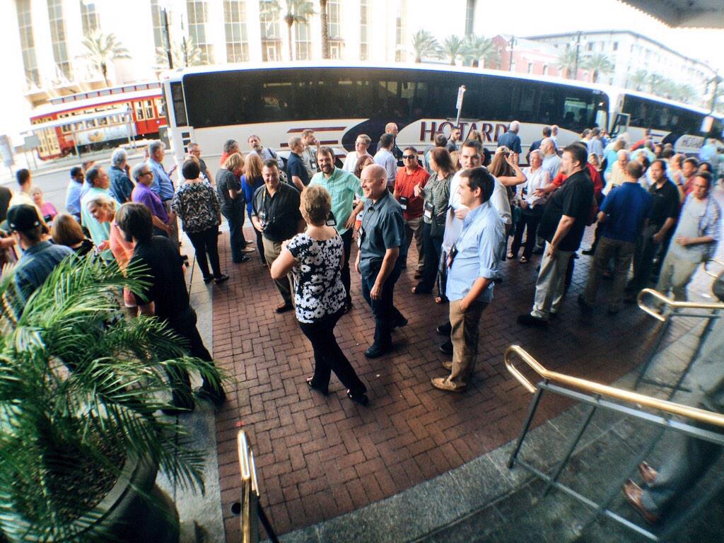 RubberTreeSys's tweet photo. Big turn out at #connect2015 Had a great time at WWII Museum, thanks for putting on a great conference @P21WWUG http://t.co/hcoYaYzj6v