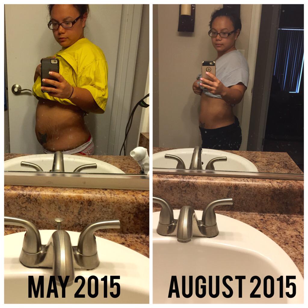 chloyeowensfit's tweet photo. A better transformation pic than this morning👍🏽 #coach #leadbyexample #proudofmyaelf #21DFE #HEALTHY http://t.co/YMvLretcgg