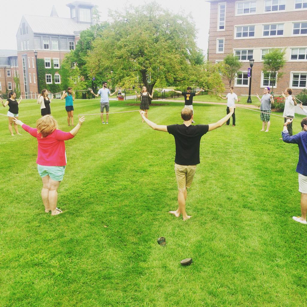 holycrosschoirs's tweet photo. Circling up on the first day of Chamber Singers Week! #holycross #choir #singers http://t.co/iZkCar7rDB