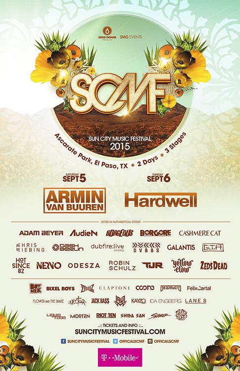 RT for a chance to win a ticket!

☀️ Must follow <a href="/OfficialSCMF/">SunCityMusicFestival</a>

🎐Tickets: bit.ly/SCMF2015

Ends 8/31