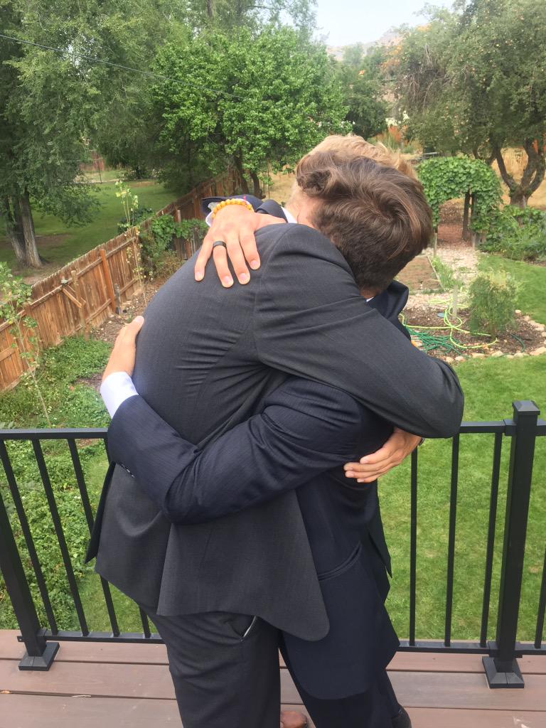 LukeMorrisR's tweet photo. I'm gonna miss these 2 so so much. Russia and Singapore are so lucky. I love my best friends so much! ❤️ http://t.co/q6QdkVDCv4