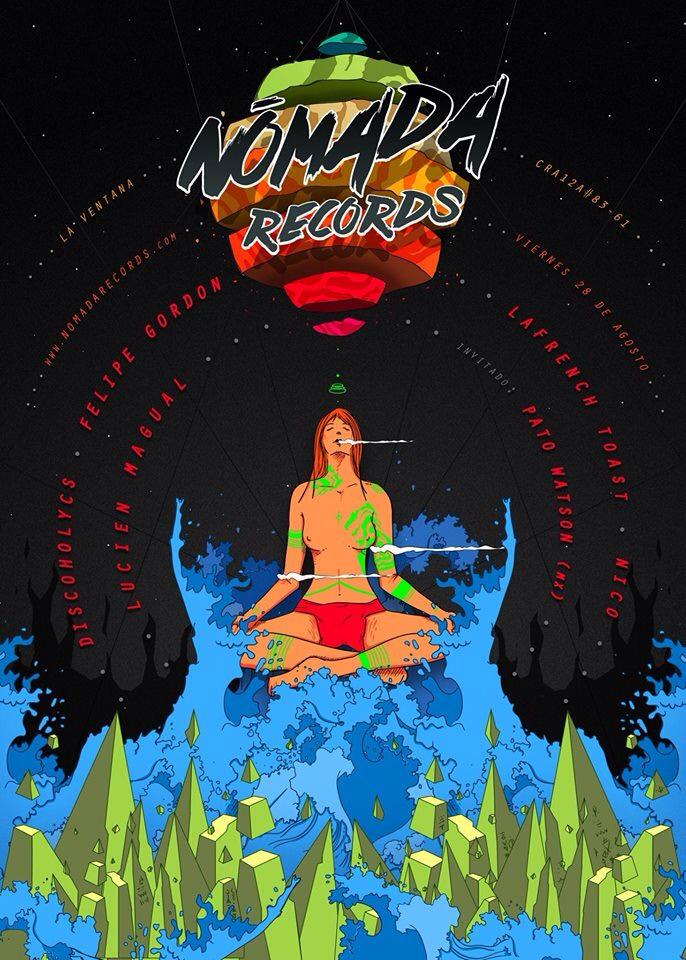 El próximo 28 de Agosto <a href="/nomadarec/">Nómada Records</a> estará celebrando el lanzamiento de su sello y web oficial ¡en familia!