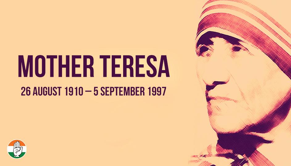 Remembering Mother Teresa on her Birth Anniversary today