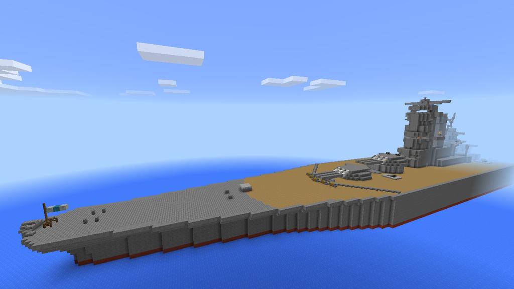 Twitter पर コジマ 石川730 やっと出来た 改大和型戦艦 対空砲は未装備 配置場所考え中 一番副砲撤去 煙突の小型化煙突にカバー設置 軍事部 マイクラ マイクラpe Http T Co J6yz8jonnt