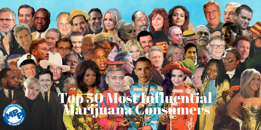 MarijuanaPolicy's tweet photo. @MarijuanaPolicy is proud to reveal the #Top50 Most Influential Marijuana Consumers of 2015! https://t.co/pTezg27kRf http://t.co/Mr9ETFXrgx