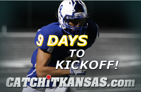 CatchItKansas's tweet photo. Into single digits we go with 9 Days until @WCSKSFootball kicks off against @rhathleticscom #CatchItKansas http://t.co/aRmUmO1TAQ