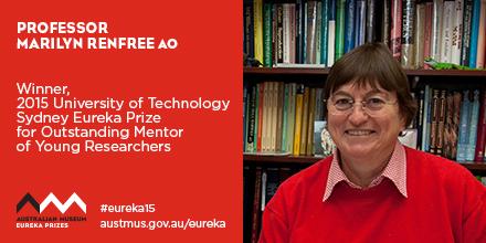 Professor Marilyn Renfree wins Eureka Prize