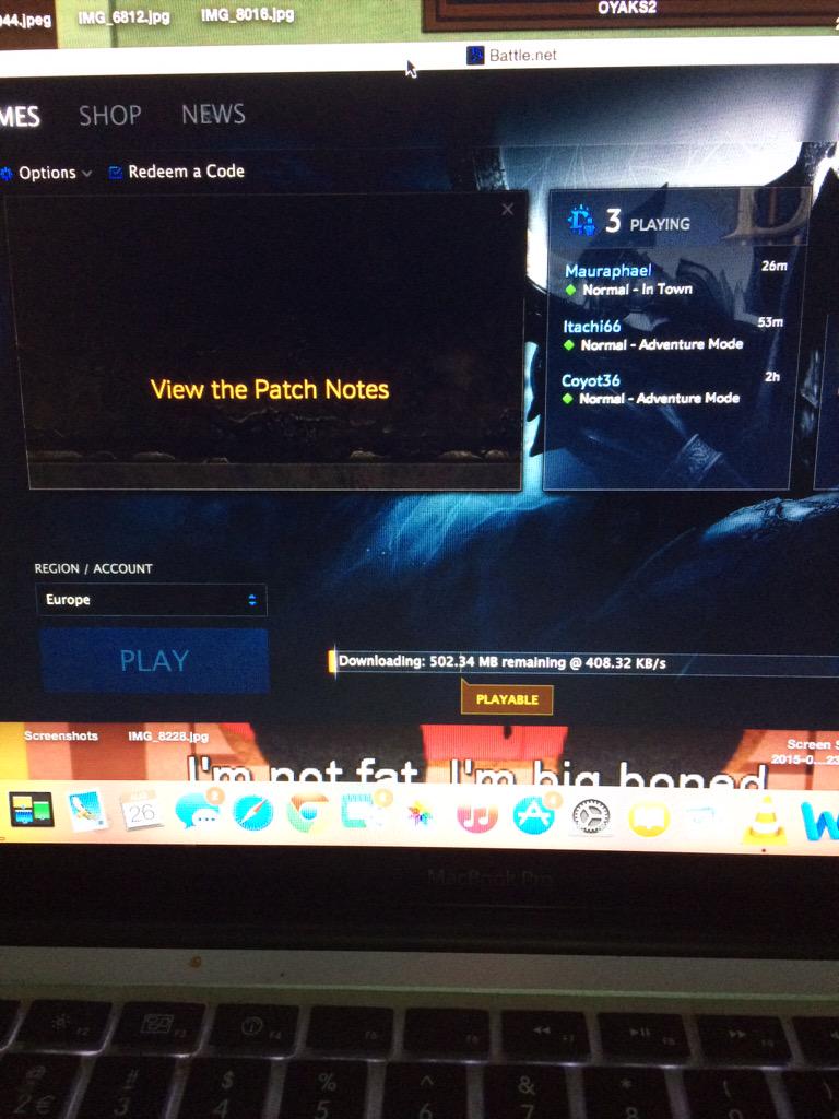 Oyaks_'s tweet photo. @BlizzardCSEU_EN the wait is killing me Blizz!!! 😭😭 http://t.co/EhOHNL6WEf