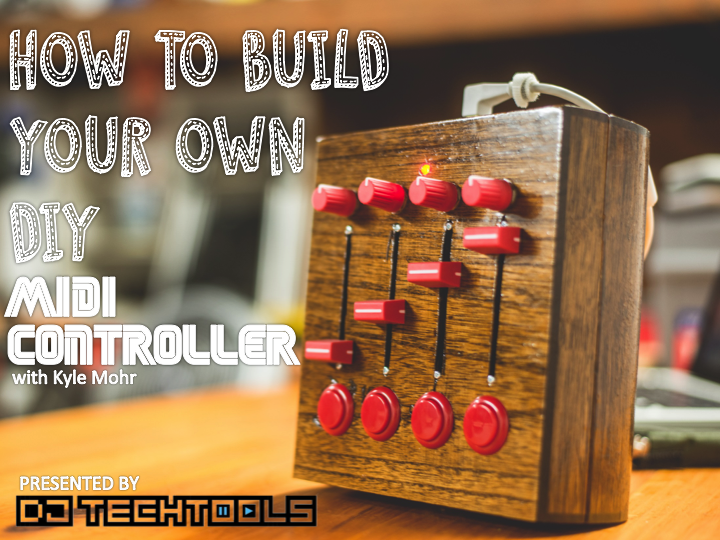 DJTechTools's tweet photo. Learn how to make your own MIDI controller in a new tutorial from @kylemohr http://t.co/7Y0pzURTcn http://t.co/ggVyHGHTjj