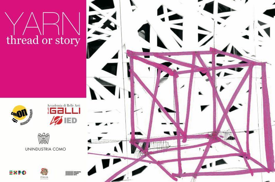 SalvatoreAmura's tweet photo. #Yarn #PadIta 30ago2015 #Textile #como2015 @Pad_Ita2015 @comON_Como @MarilenaLualdi @IED_Official @MarioLuciniComo http://t.co/HsXlP4yR89