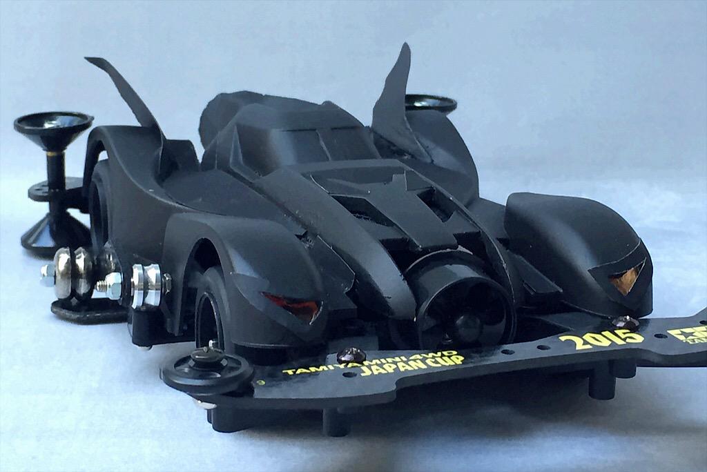 ミニ四駆 バットモービル　自作 ミニ四駆 バットモービル 自作 HOSHIYA⭐️SOLENARY on X: