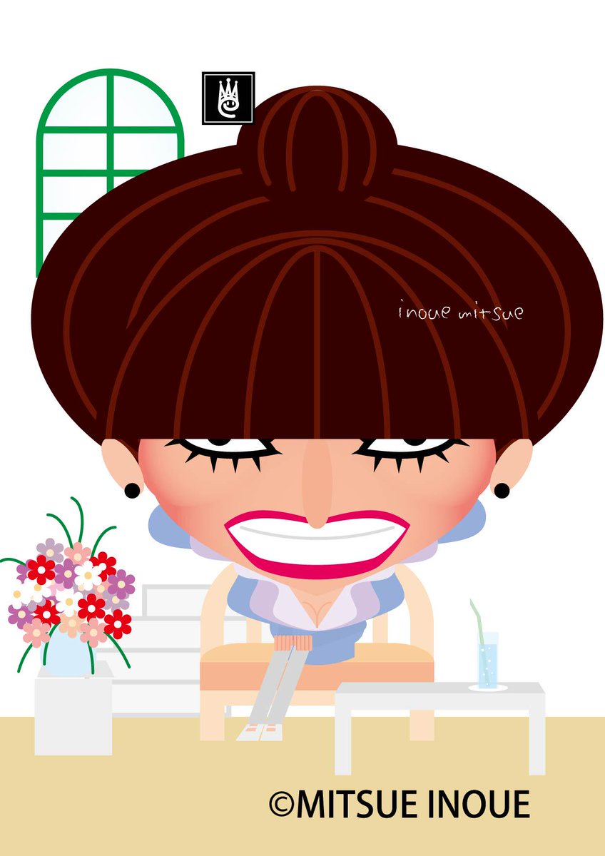 いのうえ蜜笑 徹子の部屋の冒頭の挨拶の似顔絵 徹子の部屋 黒柳徹子 似顔絵 イラスト Http T Co Ch3xmlpmhp いのうえ蜜笑 徹子の部屋の冒頭の挨拶の似顔絵 徹子の部屋 黒柳徹子 似顔絵 イラスト Http T Co Ch3xmlpmhp