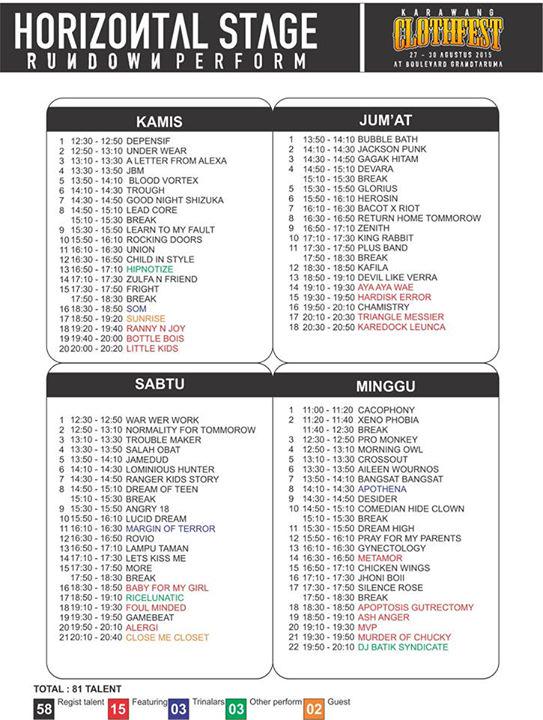 #WeWillComeBack fixed performing at KARAWANG CLOTHFEST | KAMIS 27-08-2015, PUKUL16.20. more info <a href="/trinalarscloth/">Clothfest Expobazaar</a>