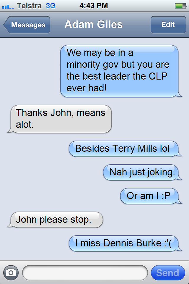 ElfTexts's tweet image. I miss Millsey :'( #ntpol