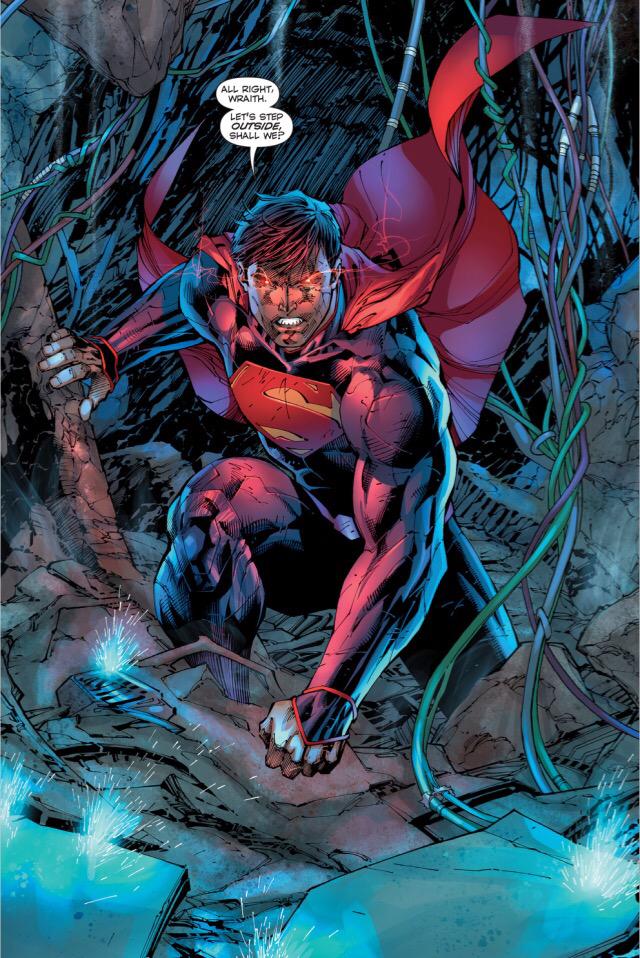 I LOVE pissed off Kal-El. #SupermanUnchained #DC