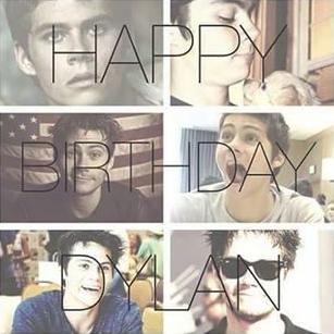 Happy birthday Dylan O\brien  