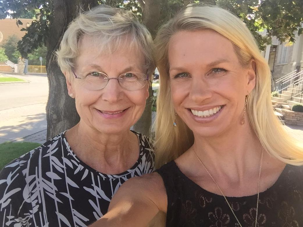 #ilooklikeasurgeon with my Mom, Dr. Tiiu Ambus, who taught me "You can be anything you want in life except for a Dad"