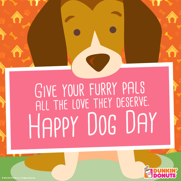 dunkinph's tweet photo. Show your love for your favorite #DDDogs this #DogDay! :) http://t.co/A0zB9gDvG6