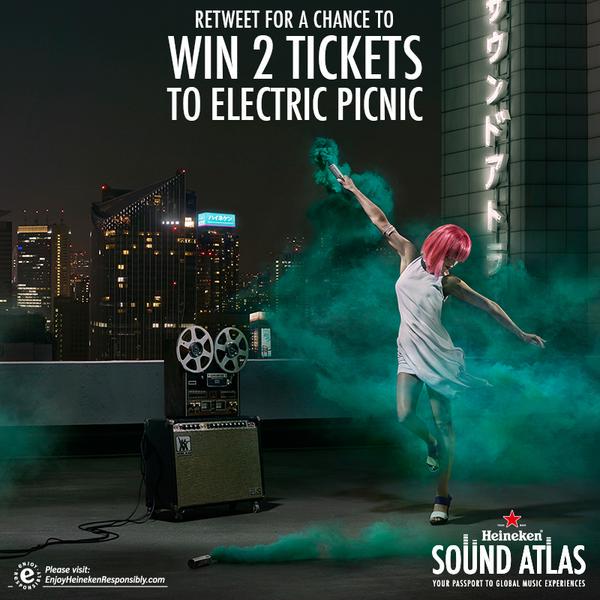 iRadio (@thisisiradio) on Twitter photo Wanna head along to #ElectricPicnic? ReTweet now for your chance to win #SoundAtlas <a href="/Heineken_IE/">Heineken Ireland</a> Wanna head along to #ElectricPicnic? ReTweet now for your chance to win #SoundAtlas <a href="/Heineken_IE/">Heineken Ireland</a>