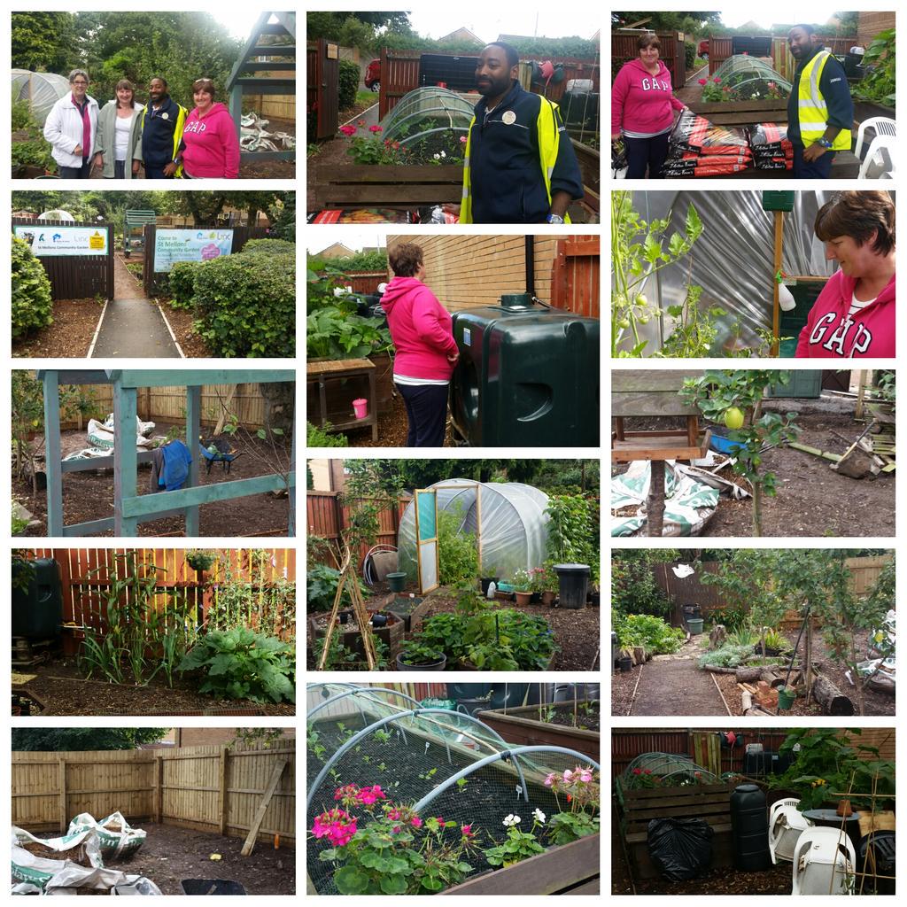 Brilliant morning helping the local community garden and donating some much needed materials #usingourscaleforgood