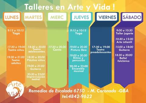 acarteyvida's tweet photo. Acá están, estos son. La inscripción está abierta para todos. Llamá o acercate y consultanos! 
#UnoPorDia #Talleres http://t.co/BrfnAkC76p