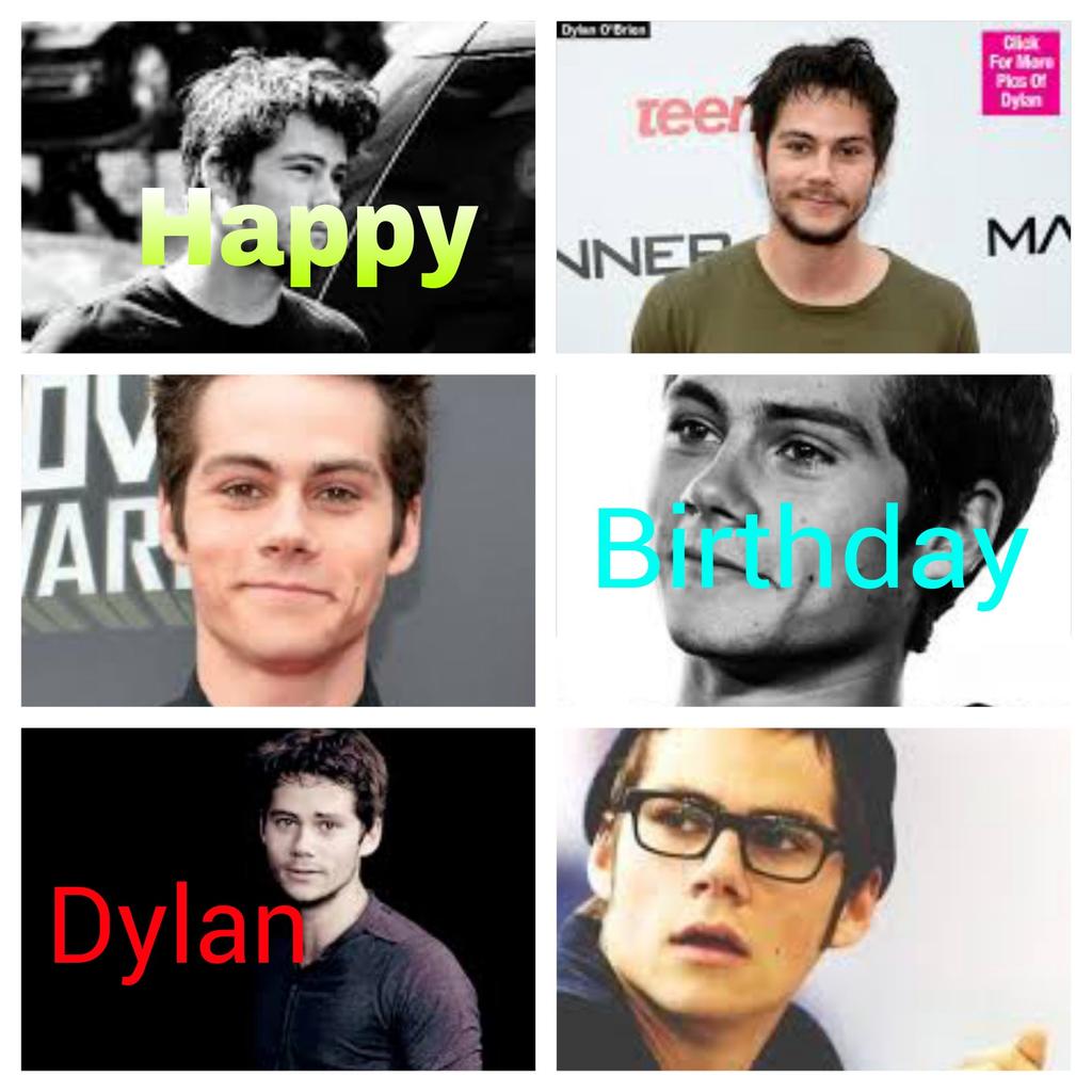 I wish you a \"Happy Birthday\" Dylan O\Brien!  