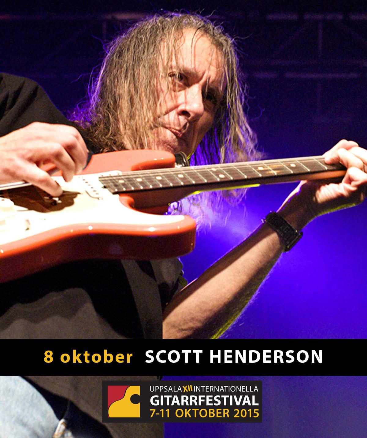 Happy birthday SCOTT HENDERSON! Welcome to perfome at next October! 
Tickets:  