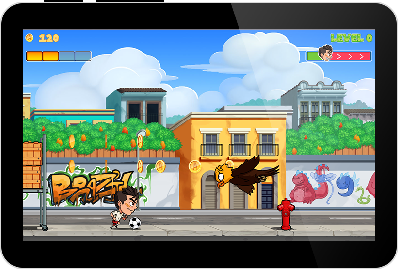 AgoolooStudios's tweet photo. Birds are angry in Soccer Dash ! #gamedev #indiedev #frenchcows http://t.co/JGXp4OhWK3
