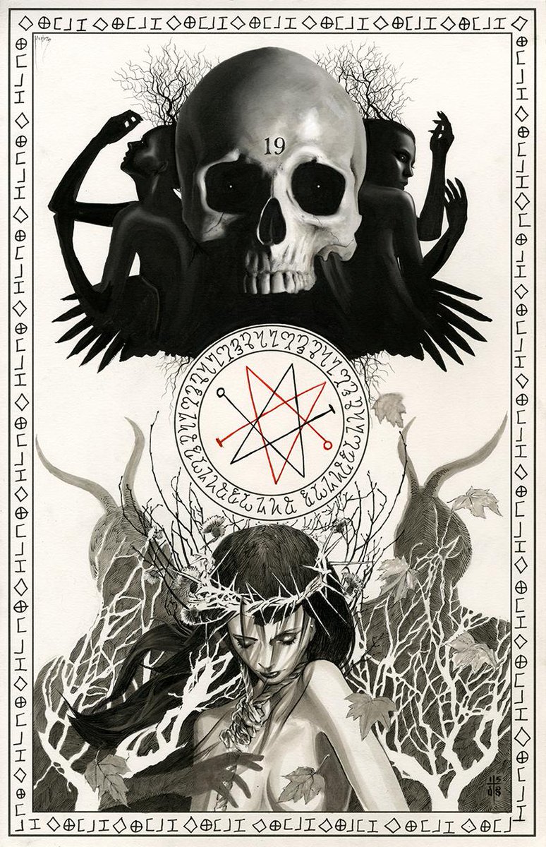 davidstoupakis's tweet image. This is @damienechols, @menton3 ​and myself very first collaboration. SALEM TAROT: kickstarter.com/projects/86559…
